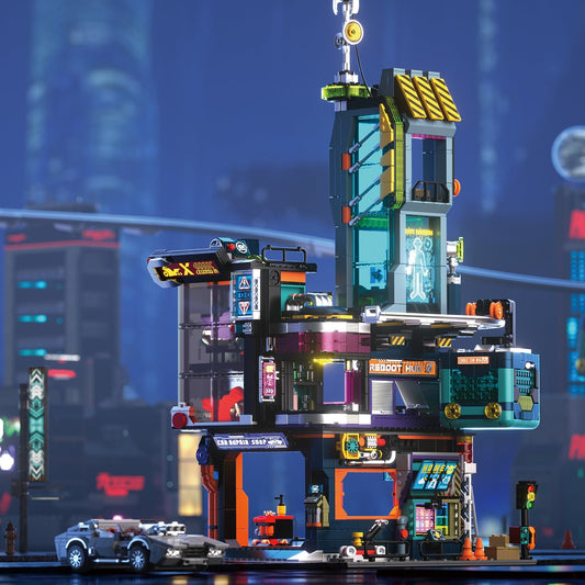 Detailed IAMBRICK construction bricks used in a guide to alternative building block compatibility