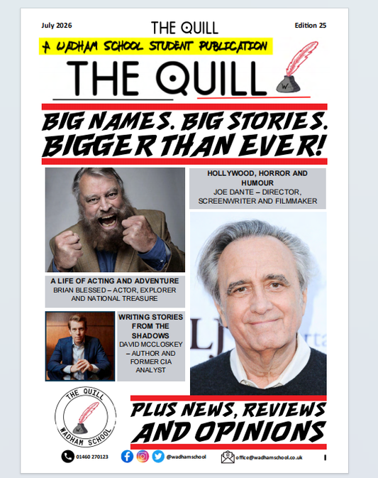 The Quill Wadham School publication featuring IAMBRICK student building-set collaboration
