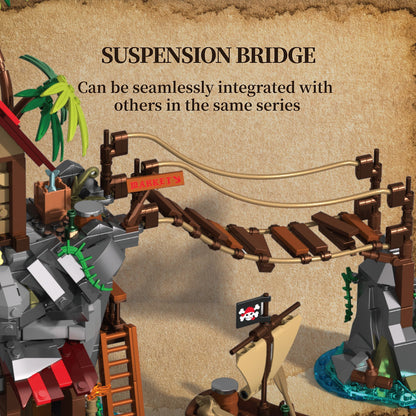 Cliffside Broken Mast Cabin 1044 PCS