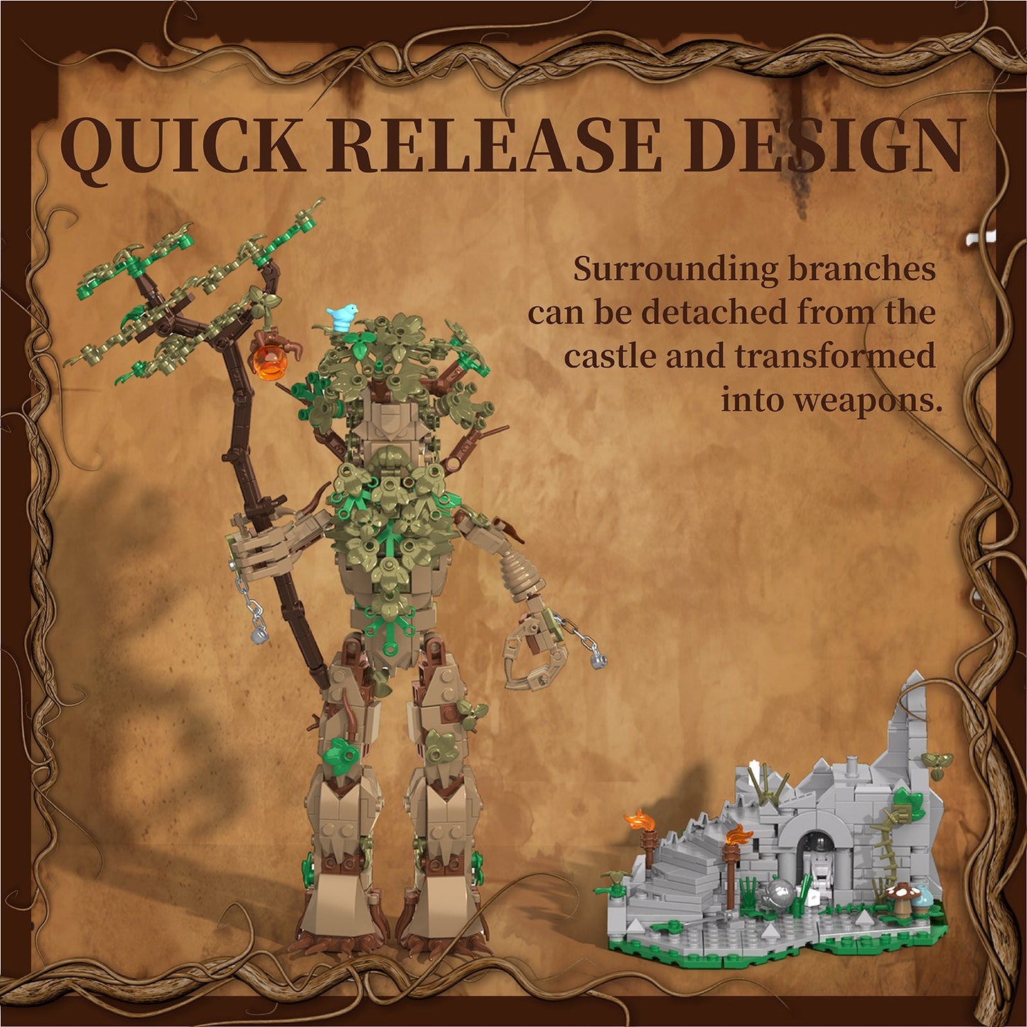 Arboreal Keep 942 PCS