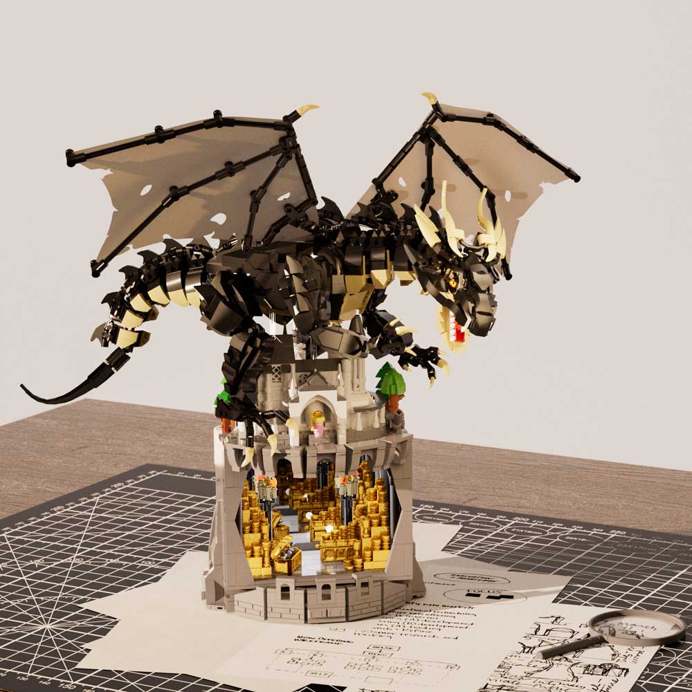 IAMBRICK Dragon's Cryptic Cache – iambrickimb