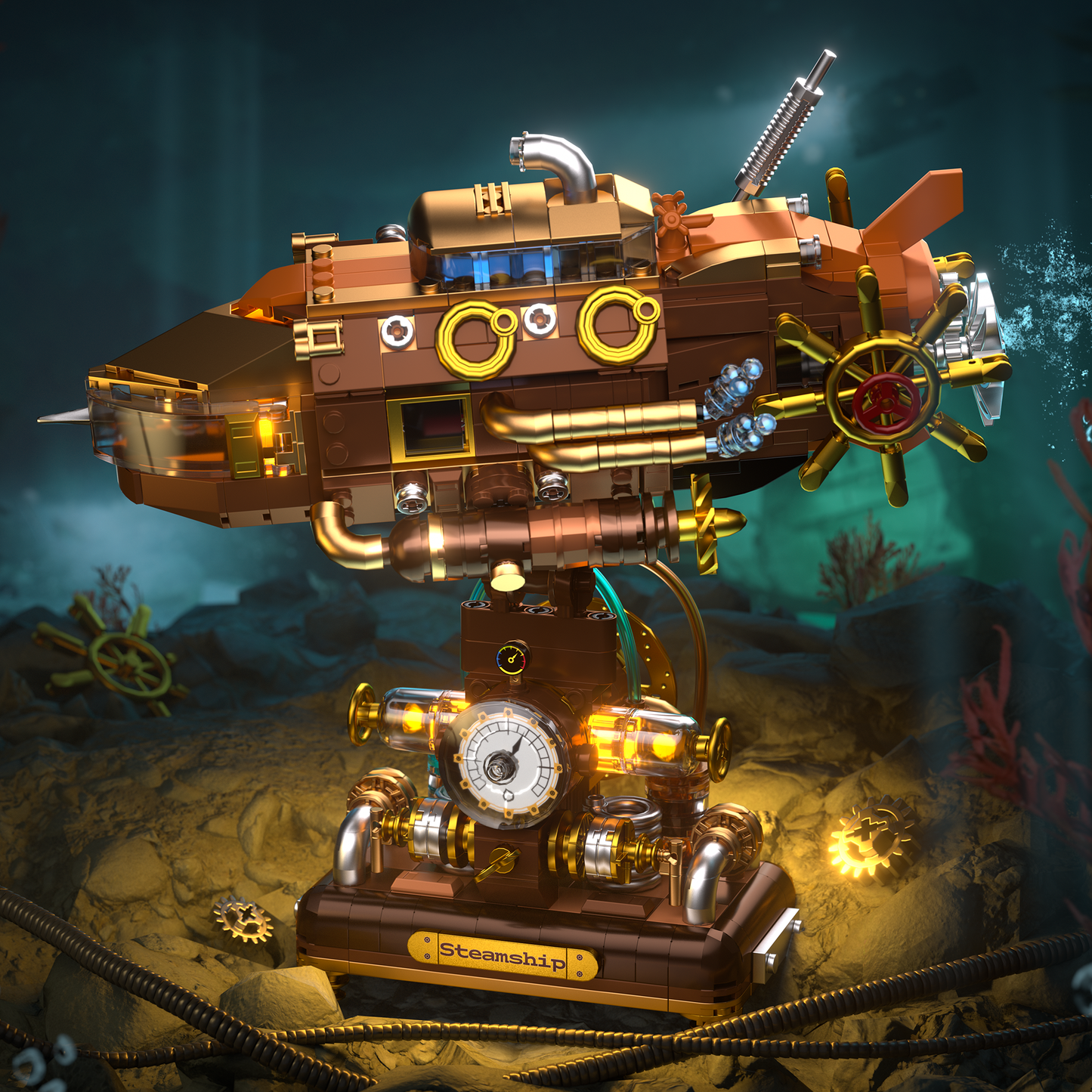 Steamship of the Abyss 740 PCS