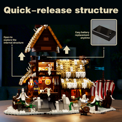 Icehorn Longhouse 1694 PCS