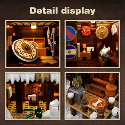 Icehorn Longhouse 1694 PCS