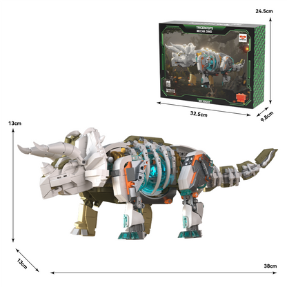 Mecha Dino Triceratops 1180 PCS