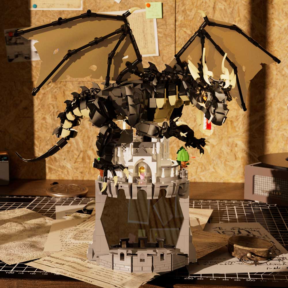 IAMBRICK Dragon's Cryptic Cache – iambrickimb