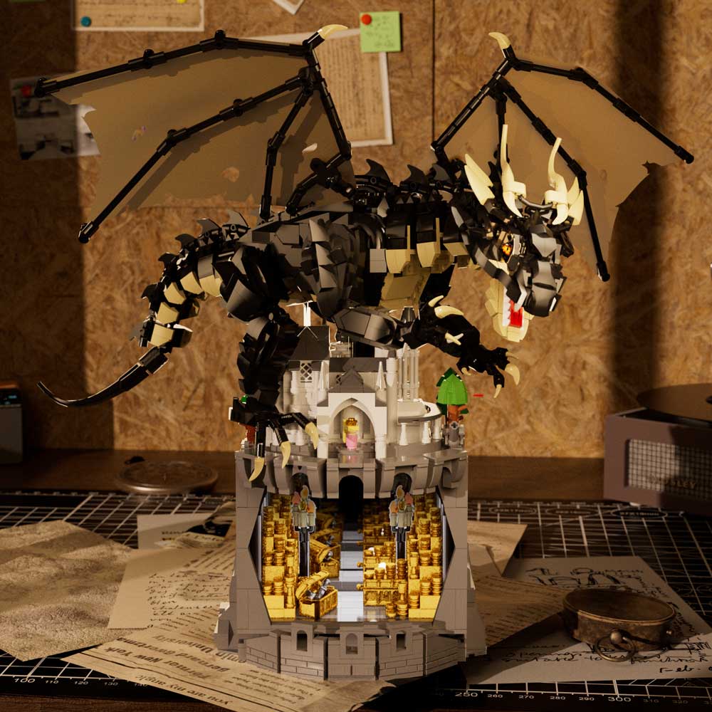 Dragon's Cryptic Cache 2363 PCS – iambrickimb