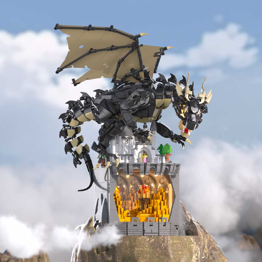Dragon's Cryptic Cache 2363 PCS – iambrickimb