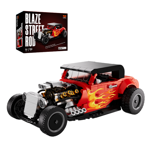 Blaze Street Rod Hot Rod Building Set 764 PCS