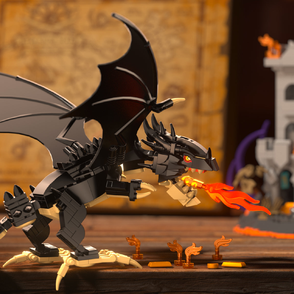 Dragonfire Castle 919 PCS