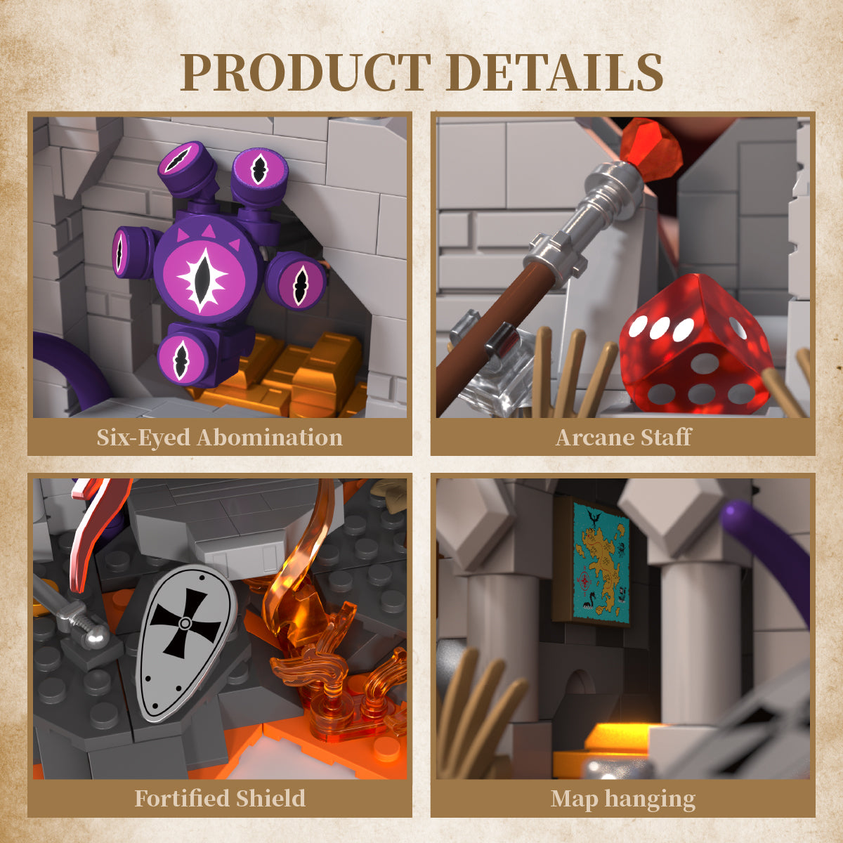 Dragonfire Castle 919 PCS