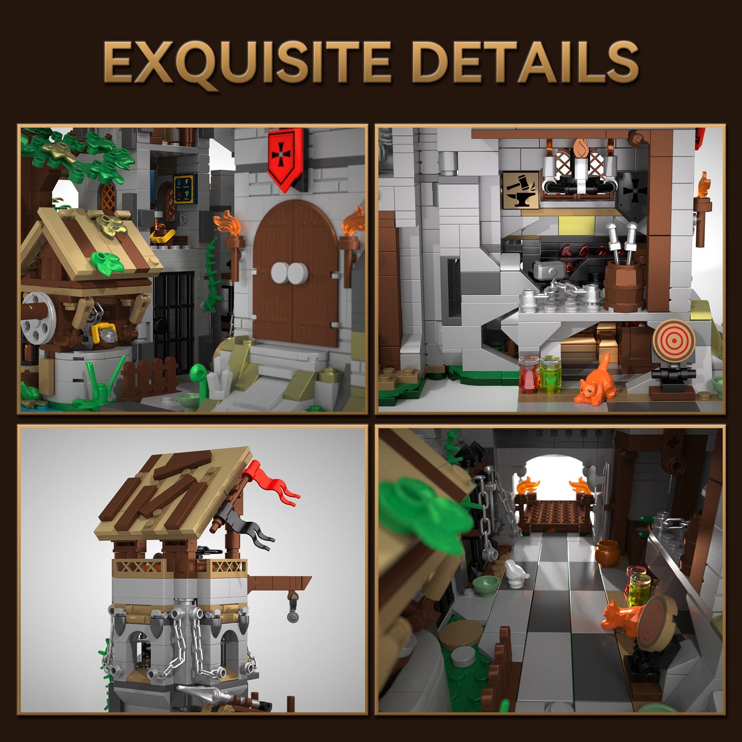 Holy Spirit Knight's Fortress 2568 PCS