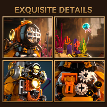 Steampunk Diver 1333 PCS