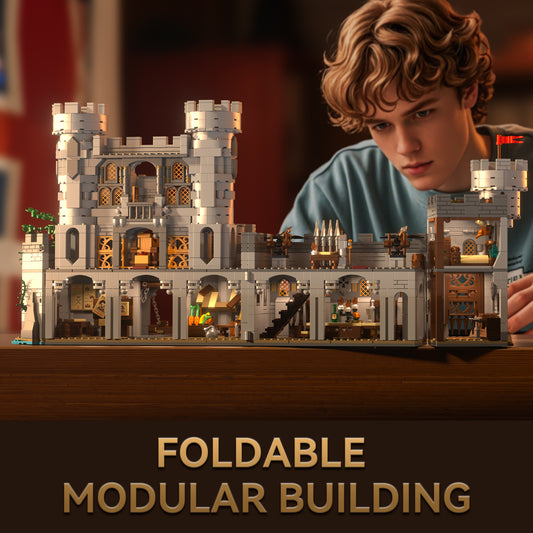 IAMBRICK Sword of Holy Spirit Castle modular medieval castle interior details