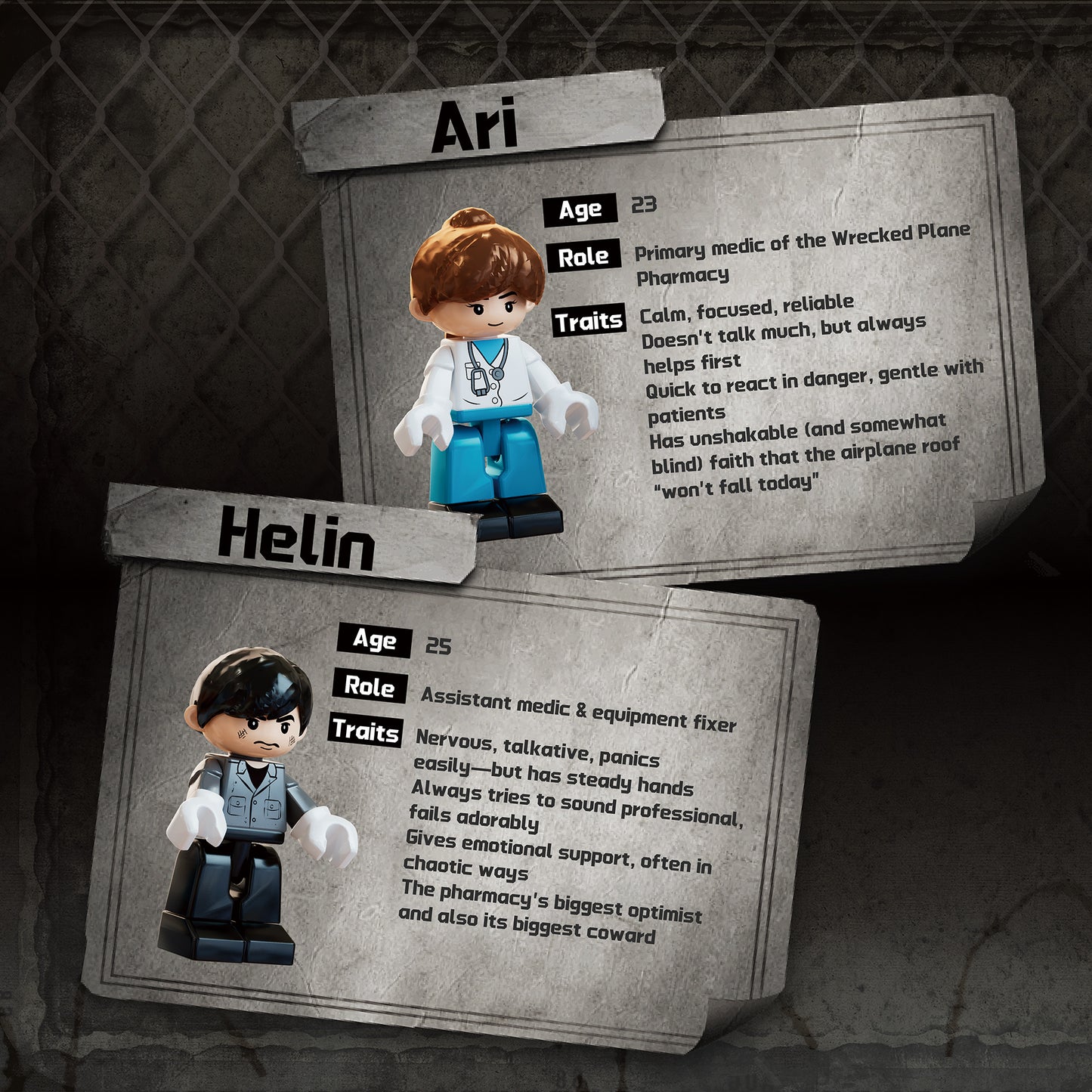 Wrecked Plane Pharmacy 2076 PCS